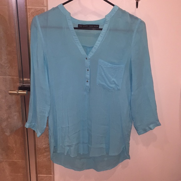 Teal top - Picture 1 of 3